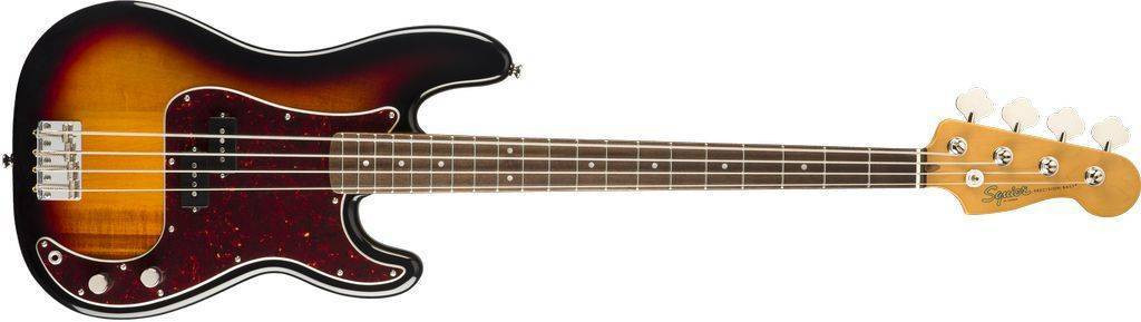 Levně Fender Squier Classic Vibe 60s Precision Bass 3-Color Sunburst Laurel