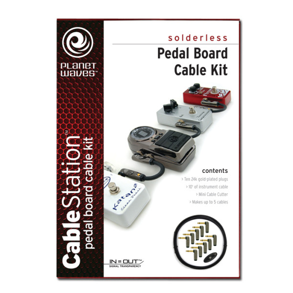 Hlavní obrázek Náhradní díly PLANET WAVES PW-GPKit-10 Pedal Board Cable Kit