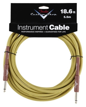Hlavní obrázek 5-8m FENDER Custom Shop Performance Series Cable, 18.6', Tweed