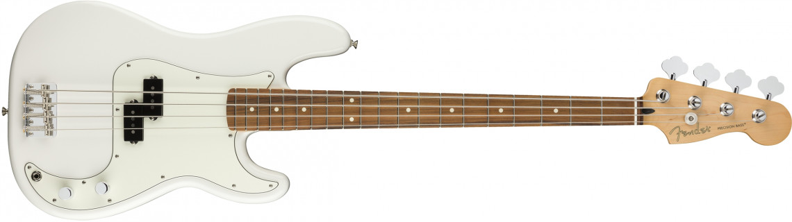 Levně Fender Player Precision Bass Polar White Pau Ferro