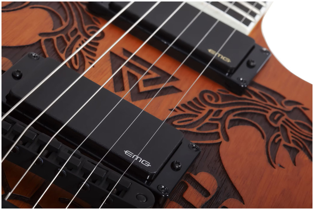 Hlavní obrázek Hard&heavy SCHECTER Wylde Audio Barbarian Carveworks - Natural Satin