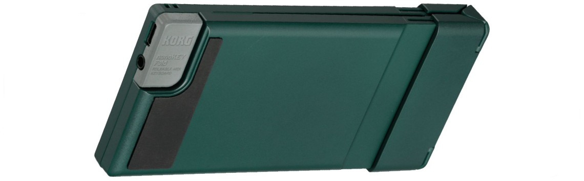 Hlavní obrázek MIDI keyboardy KORG nanoKEY Fold Alpine Green