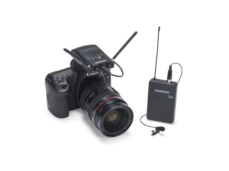 Hlavní obrázek S bateriovým přijímačem (ke kamerám) SAMSON Concert 88 Camera Lavalier
