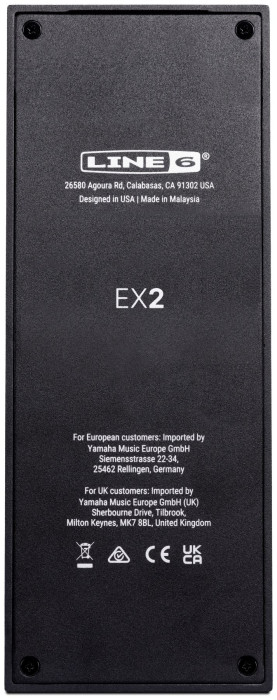 Hlavní obrázek Expression a volume LINE 6 EX2 Expression Pedal