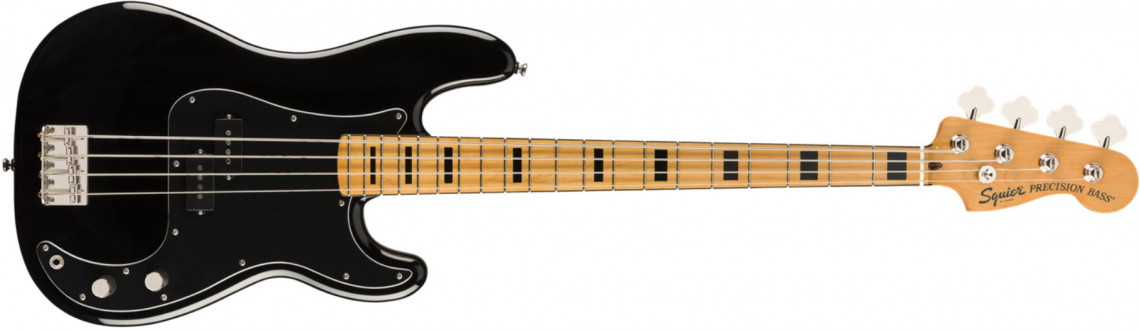 Hlavní obrázek PB modely FENDER SQUIER Classic Vibe Precision Bass 70s Black Maple