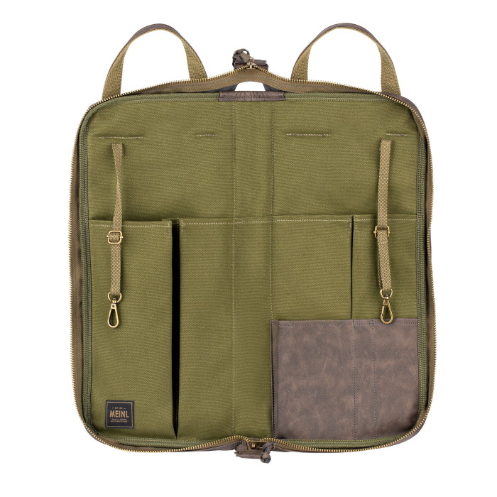 Hlavní obrázek Obaly na paličky MEINL MVHSDB Vintage Hyde Stick Bag - Dark Brown