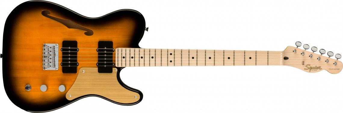 Levně Fender Squier Paranormal Cabronita Telecaster Thinline - 2-Color Sunburst