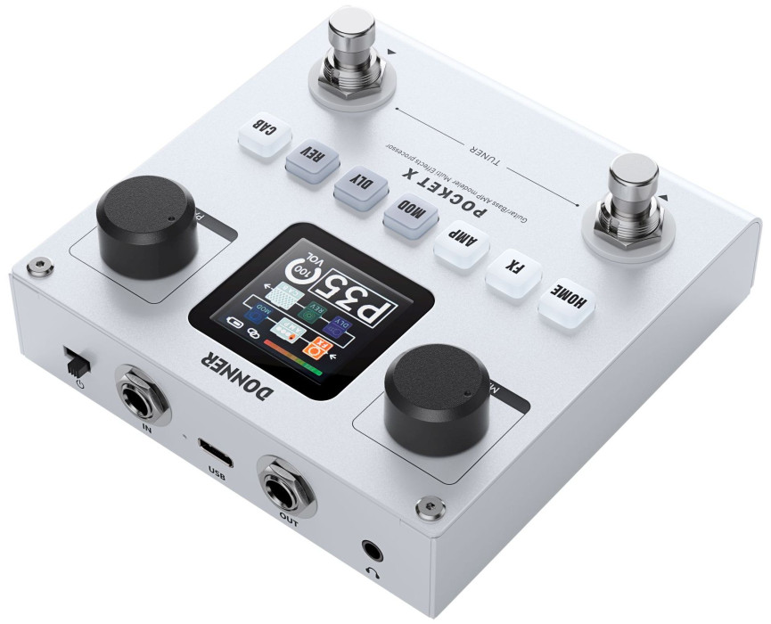 Hlavní obrázek Multiefekty, procesory DONNER PocketX