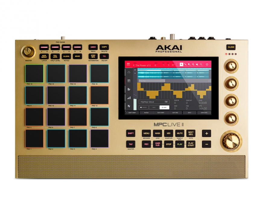 Hlavní obrázek MIDI kontrolery AKAI MPC Live II Gold