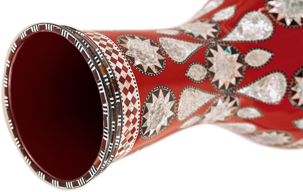 Hlavní obrázek Doumbeky MEINL AEED2 Artisan Edition Doumbek - White Pearl/Mosaic Imperial