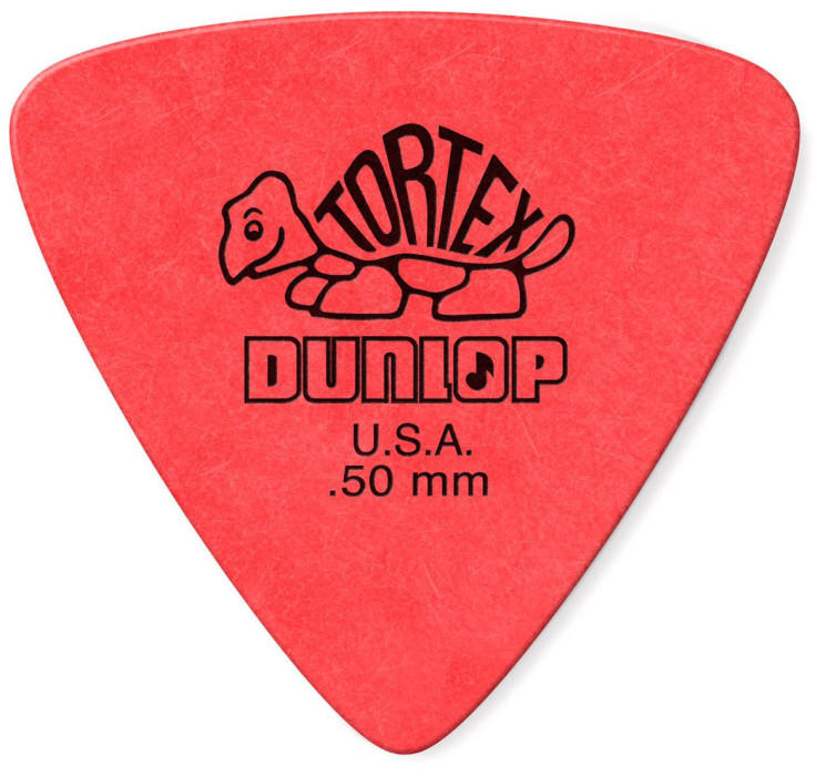 Hlavní obrázek Tvrdost do 0.70 DUNLOP Tortex Triangle Pick .50mm - 6 ks