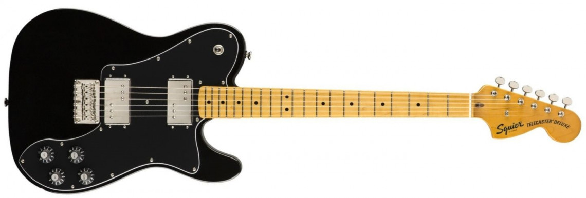 Hlavní obrázek T - modely FENDER SQUIER Classic Vibe 70s Telecaster Deluxe Black Maple