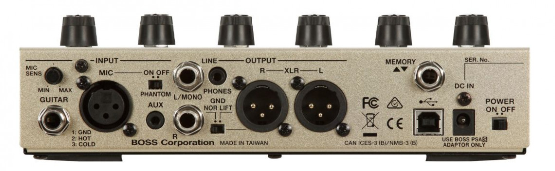 Hlavní obrázek Předzesilovače a koncové zesilovače BOSS VE-8 Acoustic Singer