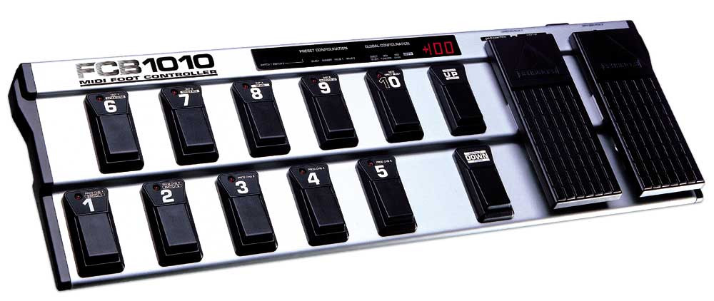 Hlavní obrázek Footswitche a přepínače BEHRINGER FCB1010 - MIDI Foot Controller