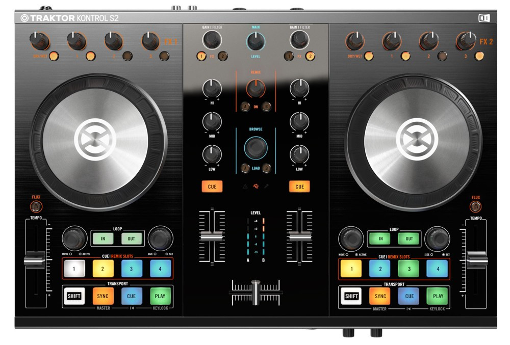 Hlavní obrázek DJ kontrolery NATIVE INSTRUMENTS Traktor Kontrol S2 MK2