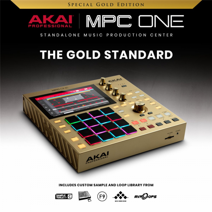Hlavní obrázek MIDI kontrolery AKAI MPC ONE Gold