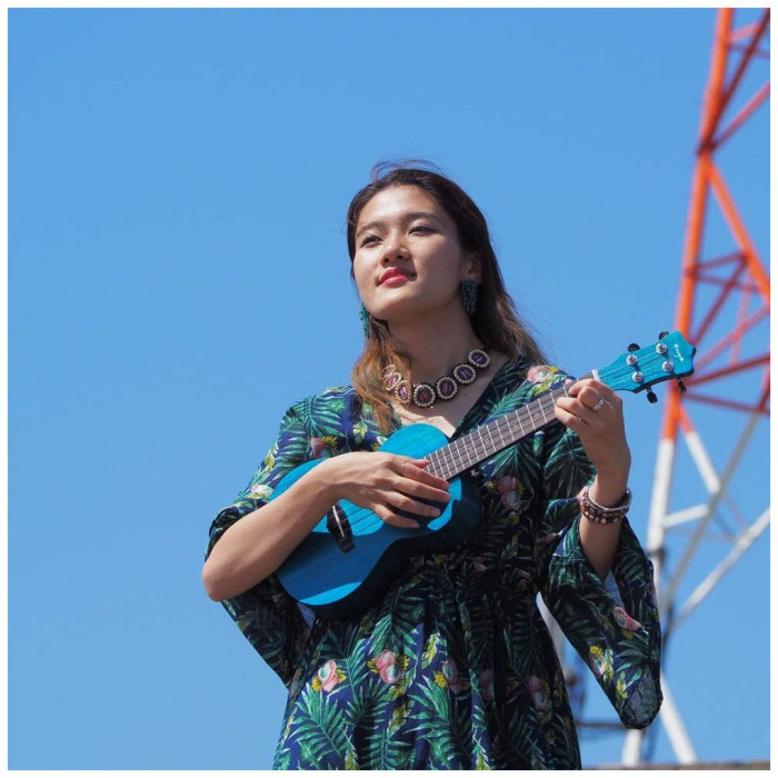 Hlavní obrázek Koncertní ENYA MUSIC 25D Solid Mahogany - Blue