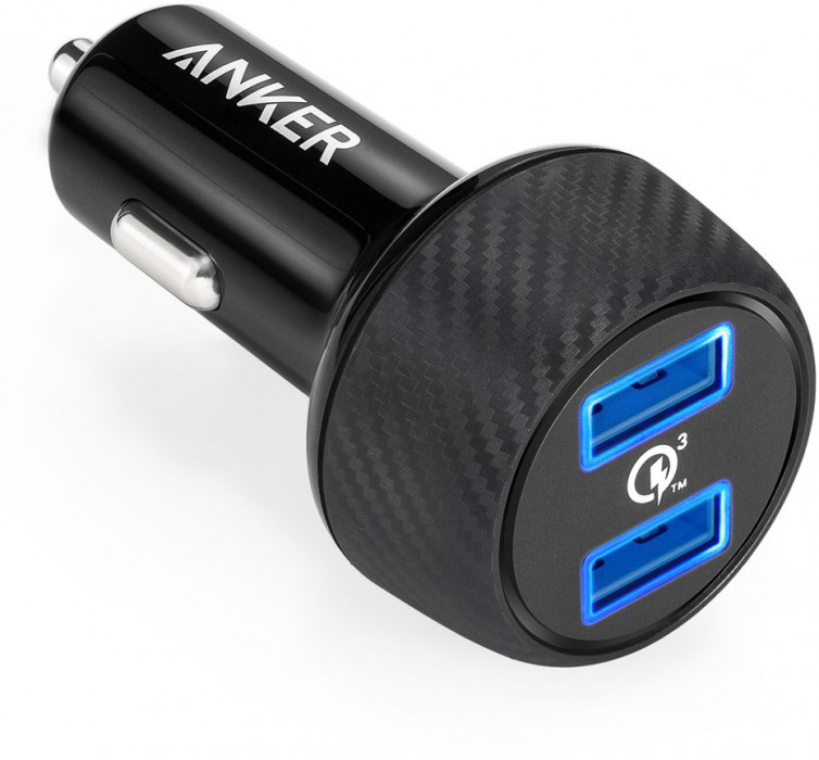 Levně Anker PowerDrive Speed se dvěma Quick Charge 3.0 porty