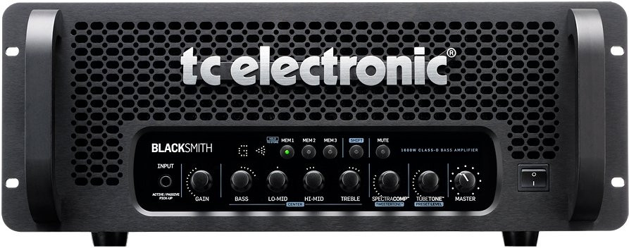 Hlavní obrázek Tranzistorové zesilovače TC ELECTRONIC Blacksmith, baskytarový zesilovač