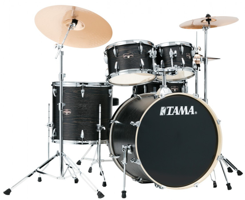 Hlavní obrázek 22“; 10“, 12“; 16“ TAMA IE52KH6W-BOW Imperialstar - Black Oak Wrap