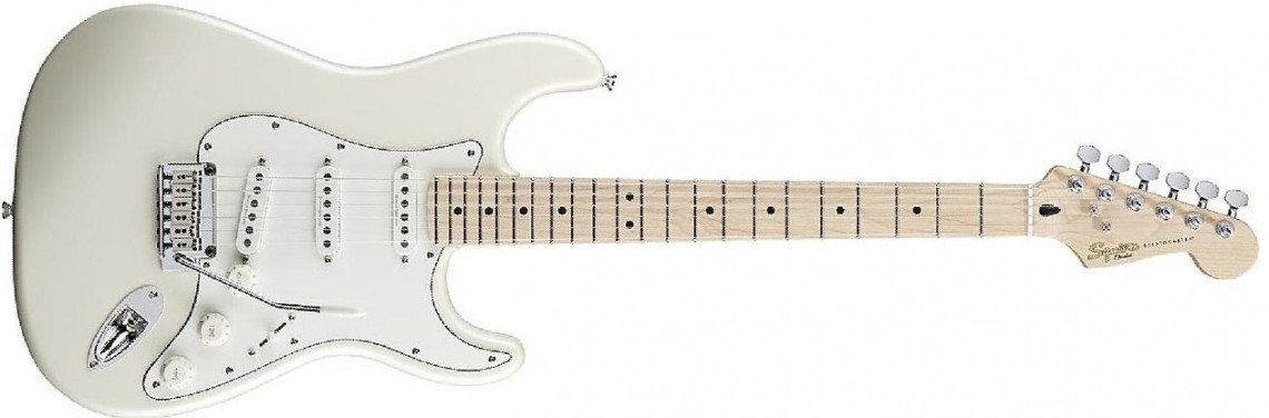 Hlavní obrázek ST - modely FENDER SQUIER Deluxe Stratocaster® Maple Fretboard, Pearl White Metallic