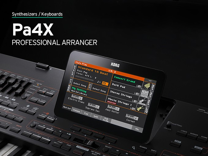 Hlavní obrázek Workstationy KORG Pa4X-76 PaAS