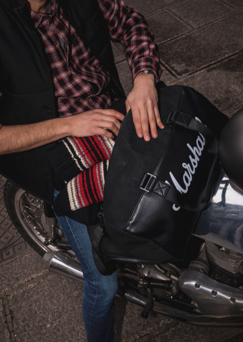 Hlavní obrázek Výprodej MARSHALL Uptown Duffel Black/White