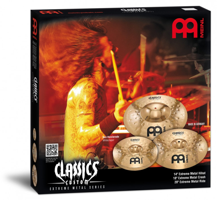 Hlavní obrázek Činelové sady MEINL Classics Custom Extreme Metal Matched Cymbal Set