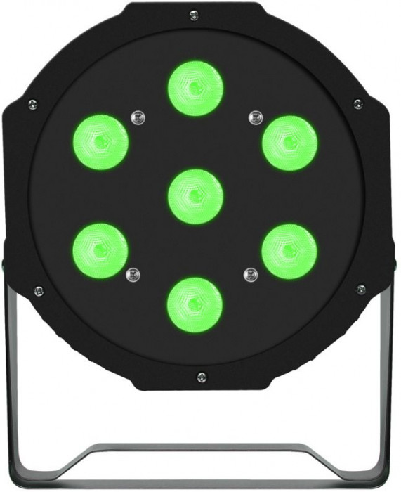 Hlavní obrázek LED RGBAW (RGB+Amber+White) FRACTAL LIGHTS PAR LED 7 x 12W ( 5in1 )