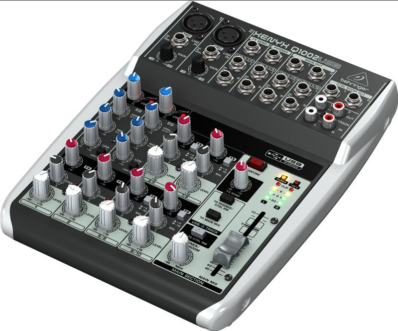 Hlavní obrázek Mixážní pulty bez efektu BEHRINGER XENYX Q1002USB