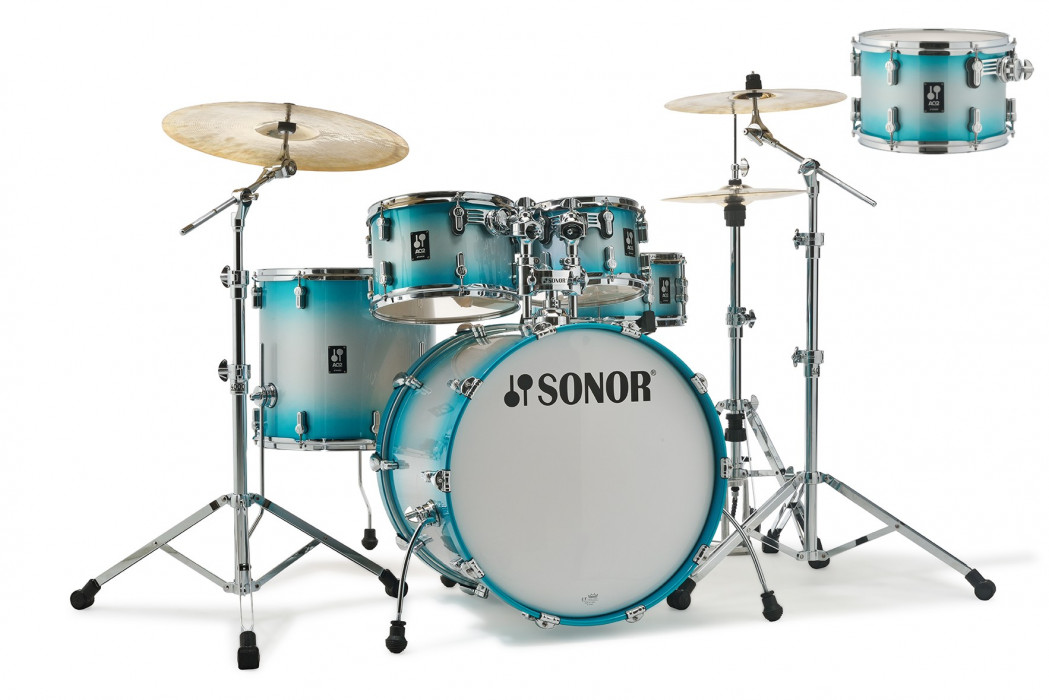 Hlavní obrázek 22“; 10“, 12“; 16“ SONOR AQ 2 STAGE  SET ASB - Aqua Silver Burst
