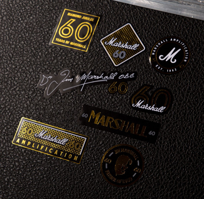 Hlavní obrázek Výprodej MARSHALL 60th Anniversary - Samolepky