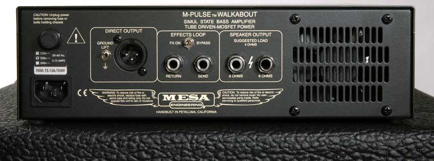 Hlavní obrázek Hybridní zesilovače MESA BOOGIE WALKABOUT Head
