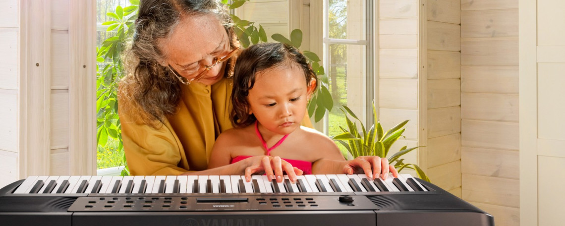 Hlavní obrázek Keyboardy bez dynamiky YAMAHA PSR-E283