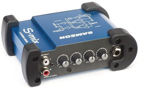 Hlavní obrázek Miniaturní mixážní pulty SAMSON S.mix