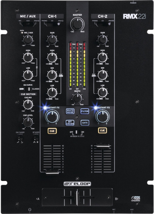 Hlavní obrázek DJ mixážní pulty RELOOP RMX-22i