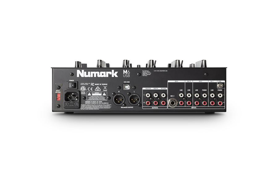 Hlavní obrázek DJ mixážní pulty NUMARK M6 USB Black