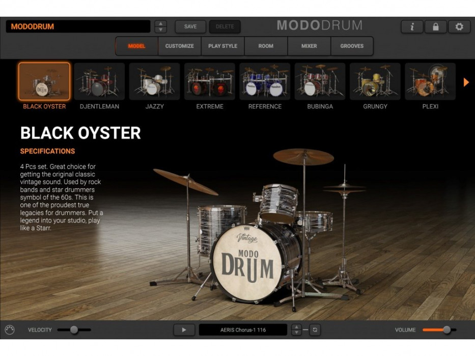 Hlavní obrázek Virtuální nástroje IK MULTIMEDIA MODO DRUM (box)