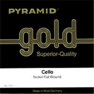 Hlavní obrázek Struny PYRAMID 173100 Gold Cello Nickel - struny na čelo