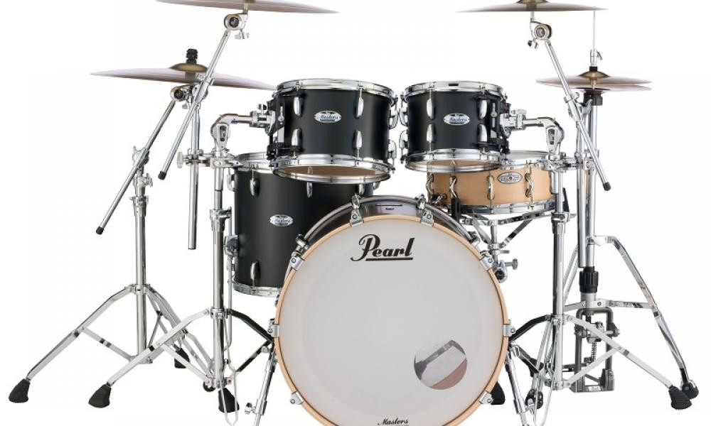 Hlavní obrázek Jednotlivé bubny PEARL MCT1412F/C339 Masters Maple Complete 14”x12” - Matte Caviar Black