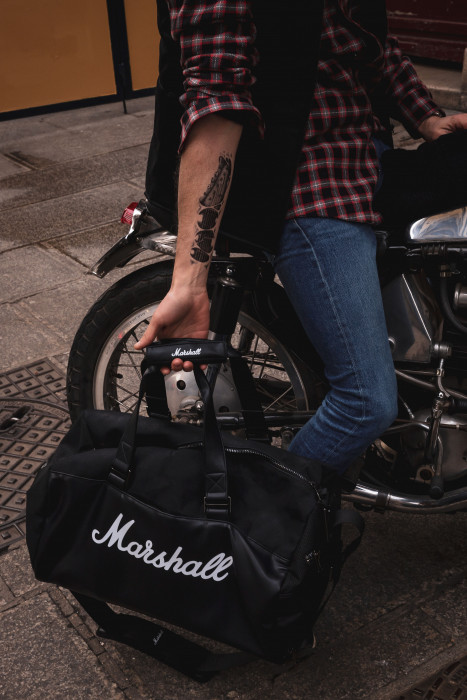 Hlavní obrázek Výprodej MARSHALL Uptown Duffel Black/White