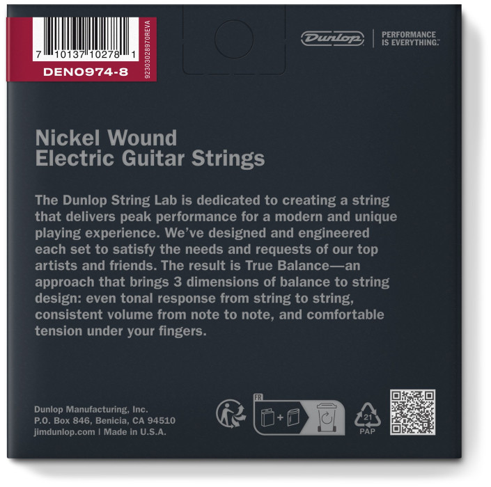 Hlavní obrázek Tvrdost .009 DUNLOP DEN0974