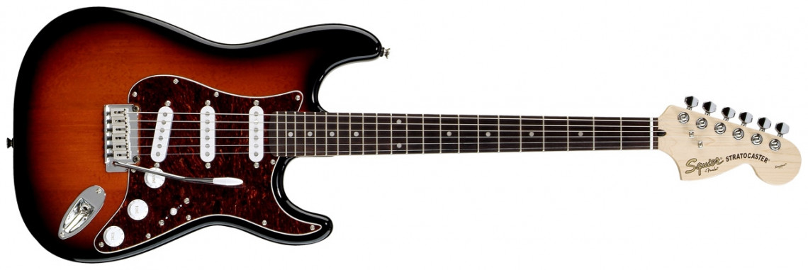 Hlavní obrázek ST - modely FENDER SQUIER Standard Stratocaster® Rosewood Fretboard, Antique Burst