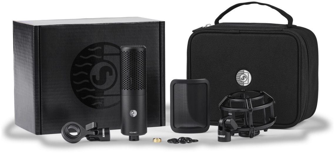 Hlavní obrázek Velkomembránové kondenzátorové mikrofony SHURE KSM40C