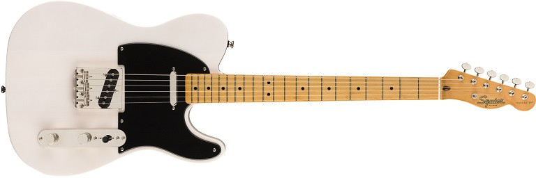 E-shop Fender Squier Classic Vibe 50s Telecaster White Blonde Maple
