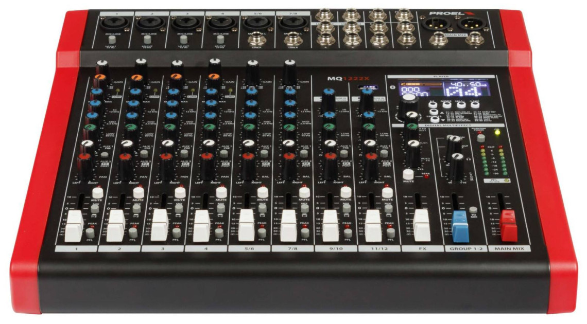 Hlavní obrázek Mixážní pulty s efektem PROEL MQ1642X