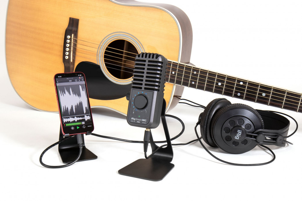 Hlavní obrázek USB mikrofony IK MULTIMEDIA iRig Stream Mic Pro