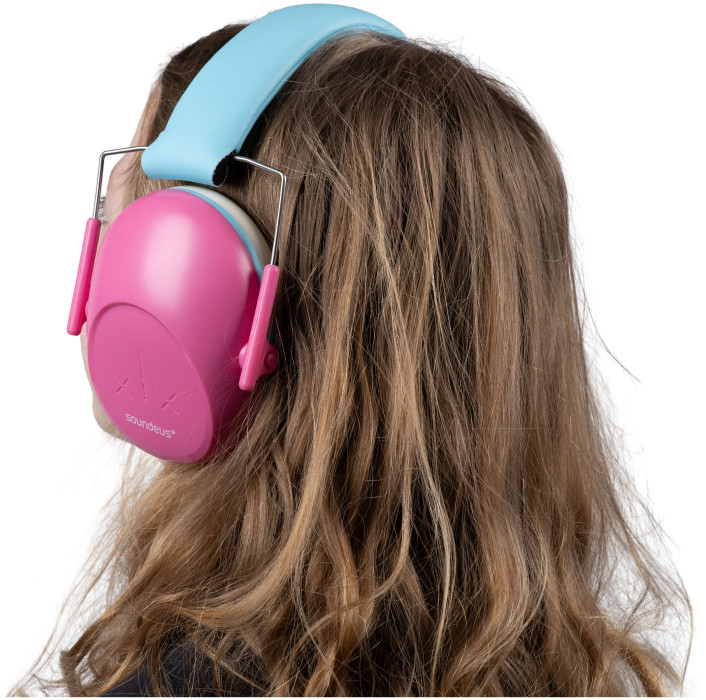 Hlavní obrázek Ochrana sluchu SOUNDEUS HearProtect P1-K5 Billie Kids Ear muffs - Pink