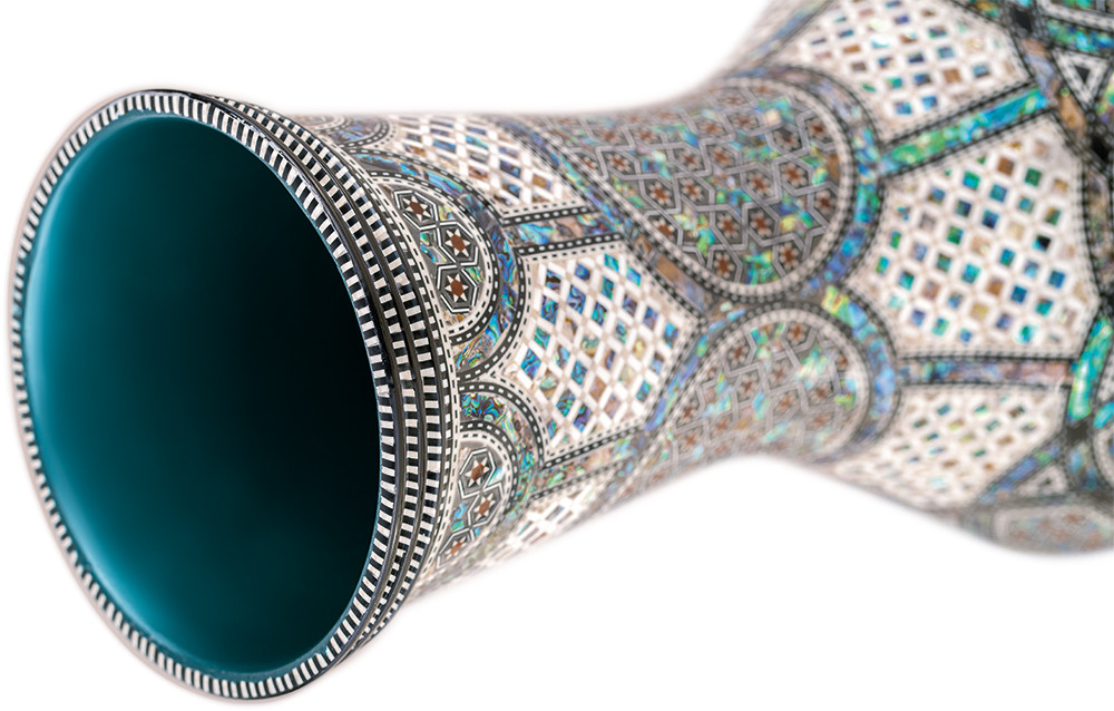 Hlavní obrázek Doumbeky MEINL AEED3 Artisan Edition Doumbek - Blue Pearl/Mosaic Palace