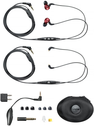 Hlavní obrázek Sluchátka do uší a pro In-Ear monitoring SHURE SE535LTD Red
